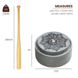 Sunlinua Elegant Indoor Water Fountain With Led Lights And Natural Stones - thumbnail 5