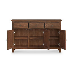 Duchy Acacia Large Sideboard Cabinet - Fully Assembled By Roseland Furniture - thumbnail 5