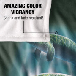 Jq Licensing Silky Manatee Supersoft Blanket Multicoloured (One Size) - thumbnail 4