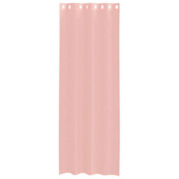 Berkfield Voile Curtains With Grommets 2 Pcs Pink 140X300 Cm - thumbnail 4