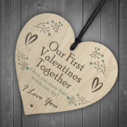 Red Ocean Special Our First Valentines Together Gift Love Gift For Boyfriend Girlfriend Keepsake - thumbnail 6