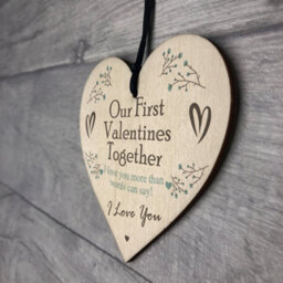 Red Ocean Special Our First Valentines Together Gift Love Gift For Boyfriend Girlfriend Keepsake - thumbnail 7