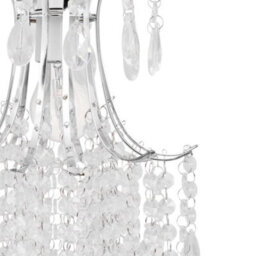 First Choice Lighting Set Of 2 Chandelier Style Easy Fit Ceiling Light Shades - thumbnail 6