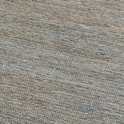Jute Silver Plain Handmade Modern Rug For Bedroom & Living Room-200Cm X 300Cm - thumbnail 2