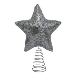 Silver Christmas Tree Topper - thumbnail 2