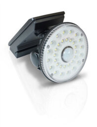 St Helens Home & Garden Solar Led Pir Motion Sensor Security Wall Flood Light Outdoor Garden Adjustable - thumbnail 1