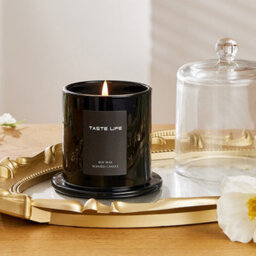 Thehotsale Natural Soy Wax Sky Cypress Scented Candle For Indoor Space - thumbnail 2