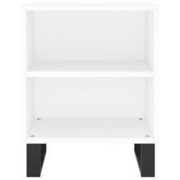 Berkfield Bedside Cabinets 2 Pcs White 40X30X50 Cm Engineered Wood - thumbnail 5