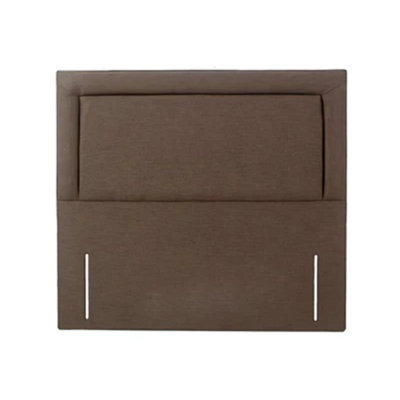 Divan Base Direct Venice Floor Standing Headboard 4Ft Small Double - Wool Chestnut