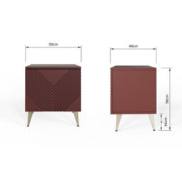 Frank Olsen Ava Lamp Table Mulberry - thumbnail 9