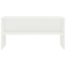 Walplus Tv Cabinet White 80X40X40 Cm Engineered Wood - thumbnail 4