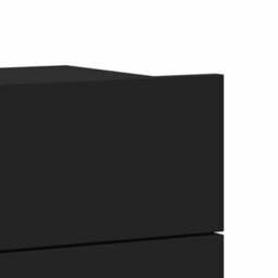 Vidaxl Bedside Cabinet Black 40X30X30 Cm Engineered Wood - thumbnail 9