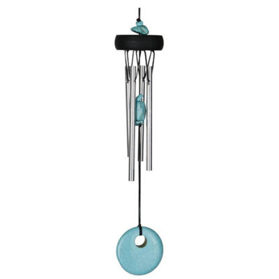 Woodstock Chimes Wind Chime Precious Stones - Turquoise