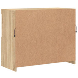 Berkfield Sideboard With Led Lights Sonoma Oak 81X37X67 Cm - thumbnail 9