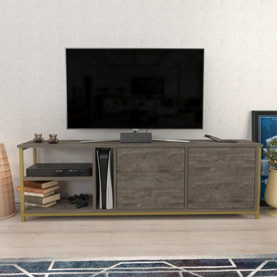 Decorotika Primrose Tv Stand Gold Wenge - image 1