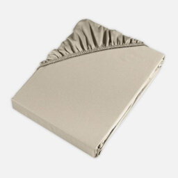 Ameha Plain Fitted Sheet 25Cm Deep Pocket- Breathable Wrinkle Resistant Microfiber Bed Sheet Easy Care Cream King (152X200Cm) - thumbnail 9