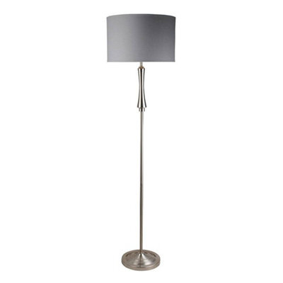Pagazzi Lighting Pagazzi Lomond Floor Lamp Satin Nickel - image 1