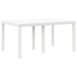 Berkfield Garden Dining Set 7 Pcs White - thumbnail 5