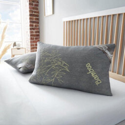 Gc Gaveno Cavailia Bamboo Memory Foam Pillow 1 Pack Breathable Bed Pillow Antiallergic Firm Support Pillow For Sleeping