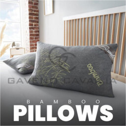 Gc Gaveno Cavailia Bamboo Memory Foam Pillow 1 Pack Breathable Bed Pillow Antiallergic Firm Support Pillow For Sleeping - thumbnail 2