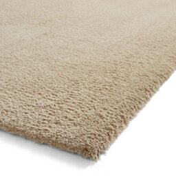 Beige Shaggy Washable Plain Modern Rug For Living Room Bedroom & Dining Room-80Cm X 150Cm - thumbnail 6