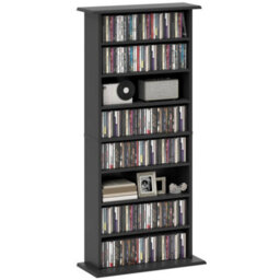Cd Storage Unit Dvd Tower Blu Ray Storage Shelf - thumbnail 1