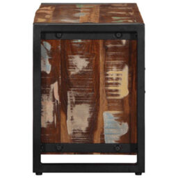 Berkfield Industrial Tv Cabinet 80X30X40 Cm Solid Wood Reclaimed - thumbnail 4