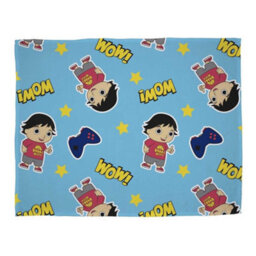 Ryans World Fleece Blanket Multicoloured (150Cm X 100Cm)