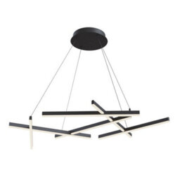 Luminosa Lighting Luminosa Line Integrated Led Ceiling Pendant Lamp Black - thumbnail 2