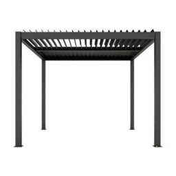 Agadon Aluminium Pergola Shading System 300 X 300 Cm Anthracite - 5 Year Guarantee - thumbnail 5