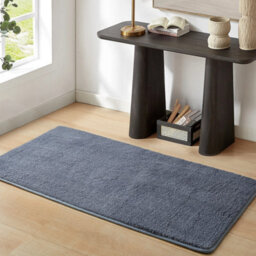 Bedlooms Grey Pashmina Runner 80X150Cm, Soft Thick Piles, Hypoallergenic Hallway Rug And Runner Area Rug - thumbnail 1