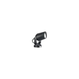 Ideal Lux Minitommy 1 Light Outdoor Spike Spotlight Black Ip66, Gu10 - thumbnail 1