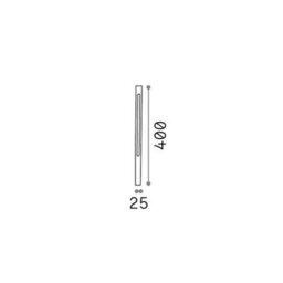 Ideal Lux Luminosa Jedi Outdoor Spike Black 1X Led 720Lm 3000K Ip65 - thumbnail 2