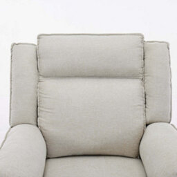 More4Homes Skye Linen Electric Recliner Chair (Beige) - thumbnail 3