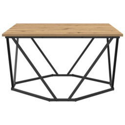Berkfield Coffee Table Artisan Oak 80X80X45 Cm Engineered Wood - thumbnail 6
