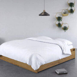 Xample Panda 100% Bamboo Duvet Cover Set White 320 Thread Count Soft Breathable Hypoallergenic Bedding Set, King - thumbnail 6