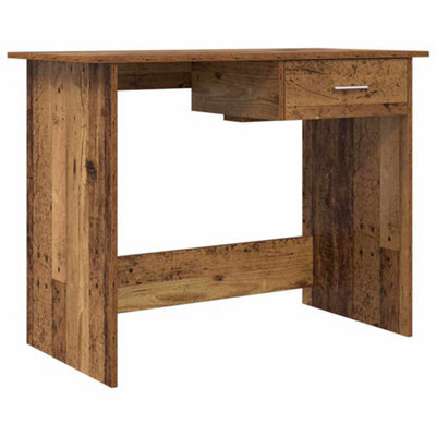Berkfield Durable Desk Old Wood 100 X 50 X 76 Cm Engineered Wood - image 1