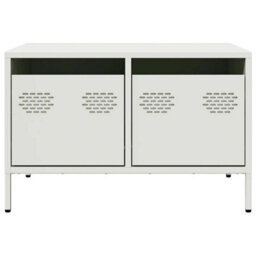 Berkfield Industrial Tv Cabinet White 68X50X43.5 Cm Cold-Rolled Steel - thumbnail 6