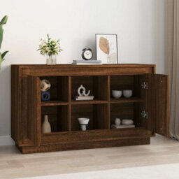 Vidaxl Sideboard Brown Oak 102X35X60 Cm Engineered Wood - thumbnail 3