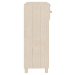 Berkfield Sturdy Console Table Honey Brown 90X35X90 Cm Solid Wood Pine - thumbnail 6