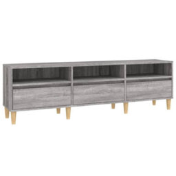 Vidaxl Tv Cabinet Grey Sonoma 150X30X44.5 Cm Engineered Wood - thumbnail 2