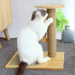 50M Natural Sisal Rope Cat Cats Scratching Post - thumbnail 3