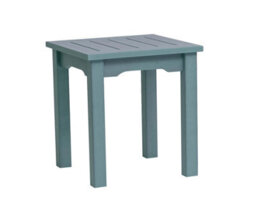 Winawood Wood Effect Side Table - L49.3Cm X D49.3Cm X H53Cm - Powder Blue - thumbnail 1