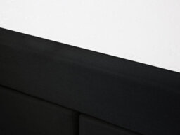 Beliani Divan Bed Fabric Admiral 180 X 200 Cm (Eu Super King) Black - thumbnail 7