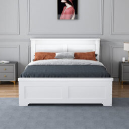 Flintshire Furniture Marnel 4Ft Small Double Grey Bed Frame