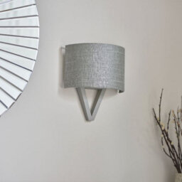 Pagazzi Lighting Pagazzi Kaden 1 Light Grey Wood Wall Light - thumbnail 3