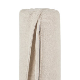 Beliani Chaise Longue Mauriac Fabric Beige - thumbnail 8