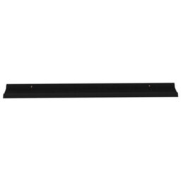 Berkfield Wall Shelves 4 Pcs Black 115X9X3 Cm - thumbnail 4