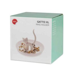 Balvi Extra Large White Ceramic Cat Feline Ring Trinket Holder Tray Extra Large White Ceramic Cat Feline Ring Trinket Holder Tray - thumbnail 5