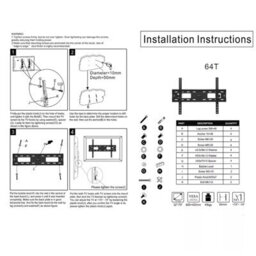 "SECURICAM Tv Wall Bracket For 32-85"" Screens, Tilt Function, Max Vesa 600X400. 60 Kg Capacity, Lifetime Warranty, Tv Wall Mount" - thumbnail 6
